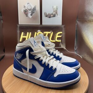Nike Jordan 1 Mid Kentucky Blue (Women's) Sz 7.5